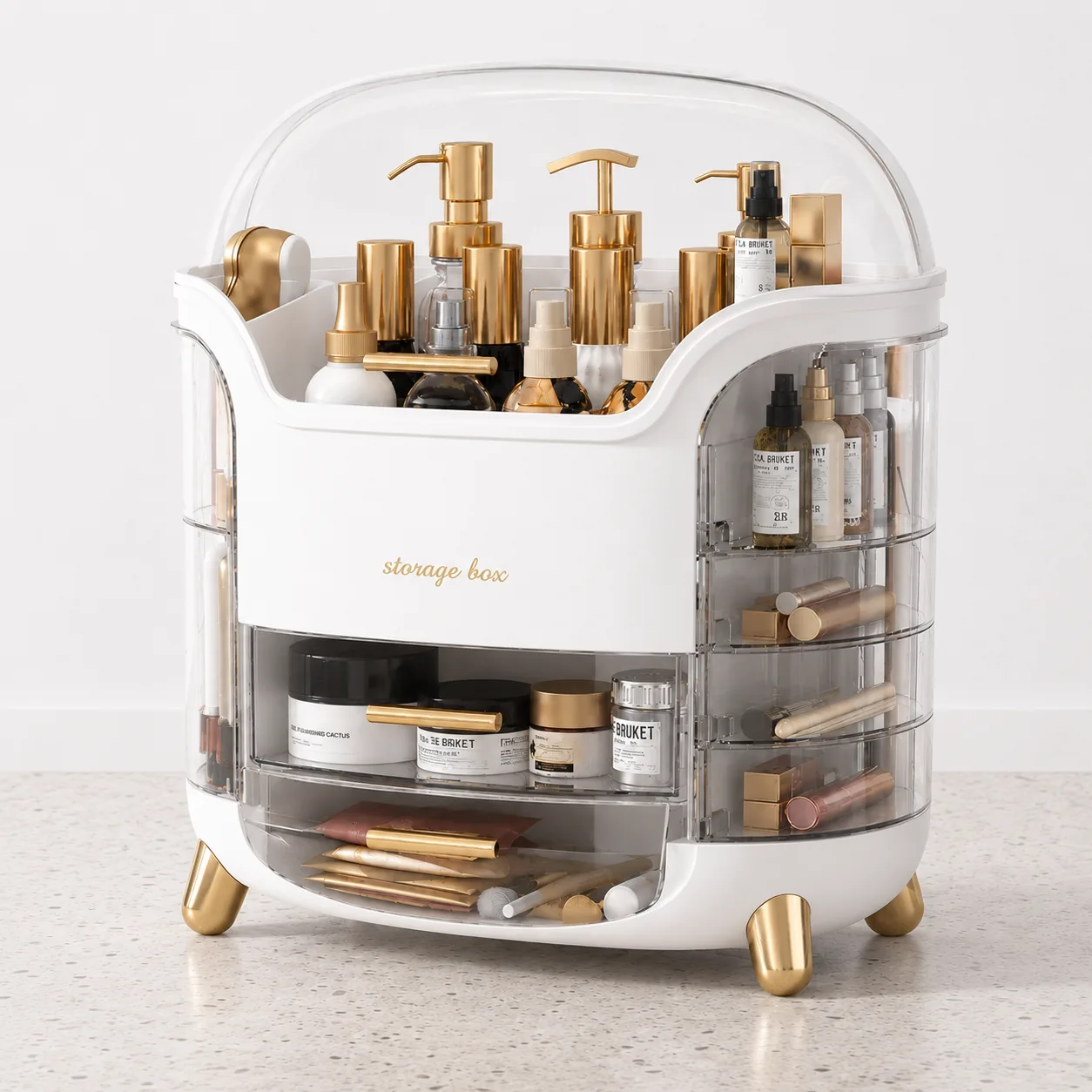 Organisateur de maquillage et cosmétiques